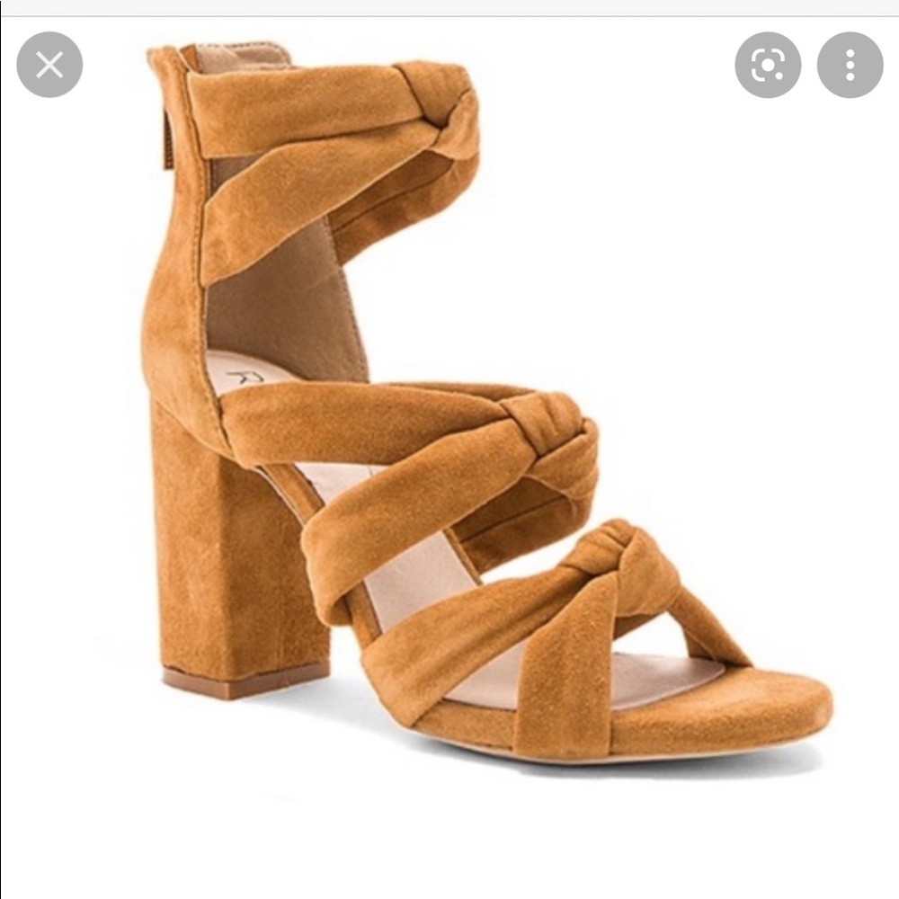 Raye suede strappy heel
